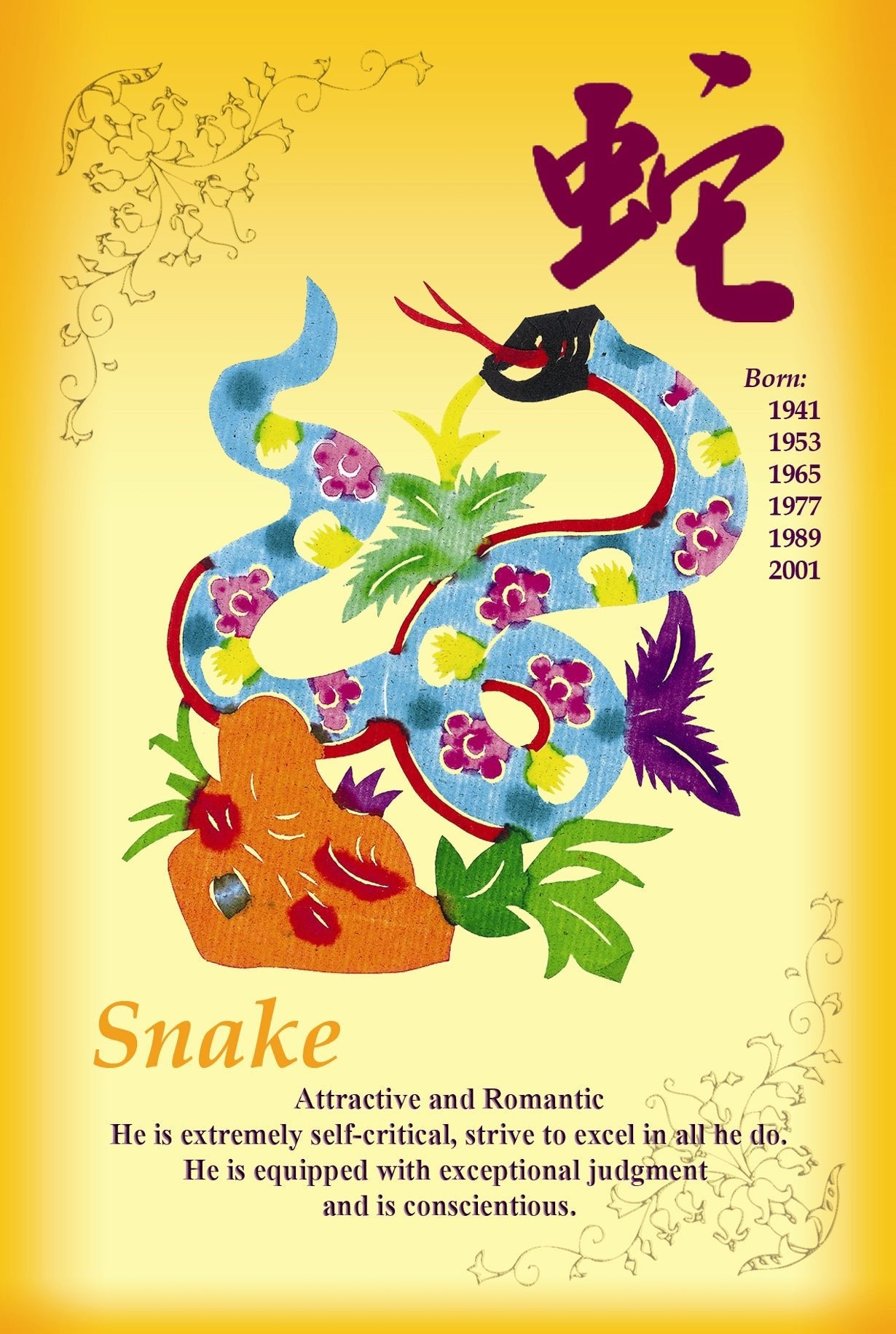 Year of the Snake, Front Side