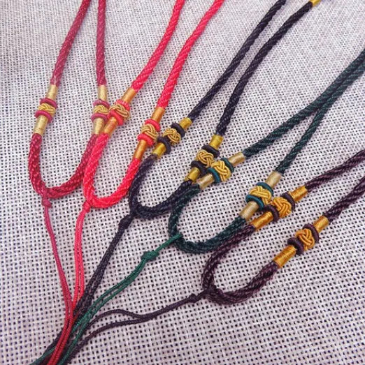 Knotted Silk Cord
