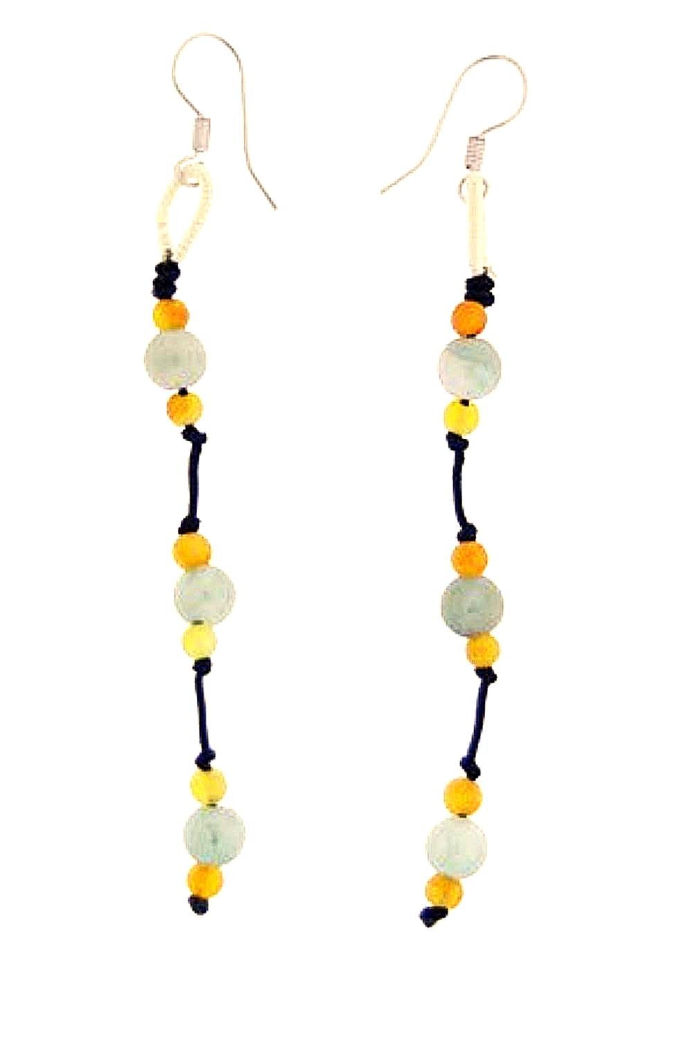 Subtle Sophistication: Beads Jade Earrings for Everyday EleganceEarringsSerenity Jade