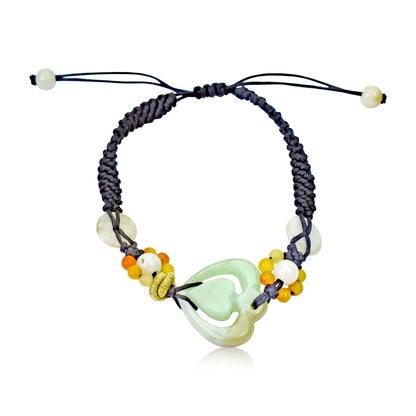 2 heart bracelet a meaningful gift for Mother’s Day or anniversaries