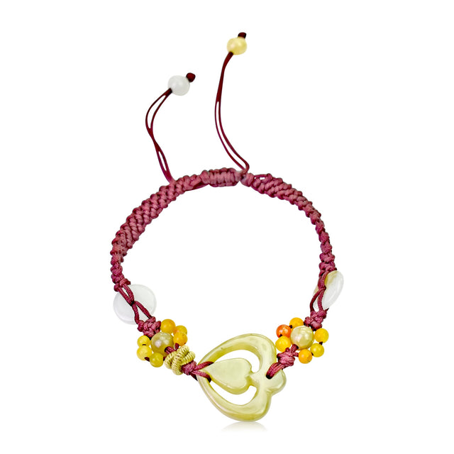 2 heart bracelet ideal for Mother's Day or romantic celebrations