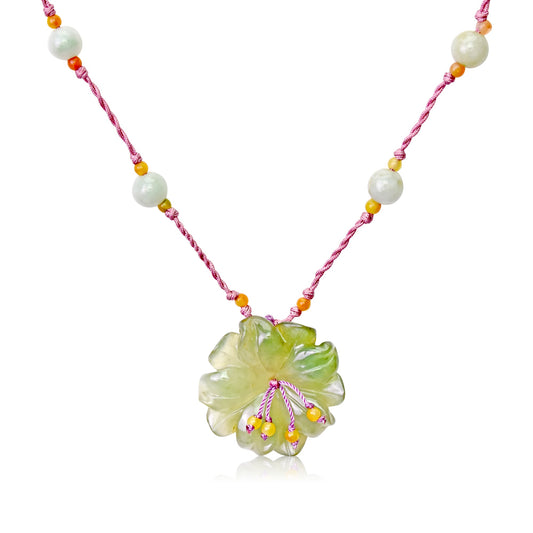 Anemone Yellow a Necklace for Mom Beaded Sea Anemone for Mother’s Day Gift Full of Meaning and Beauty