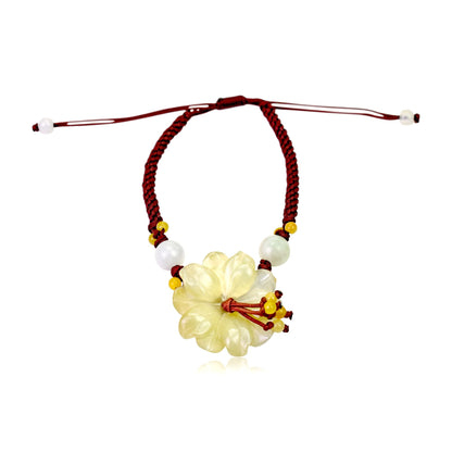 Anemone with Real Jade a Meaningful Simple Gift for Mother's Day 