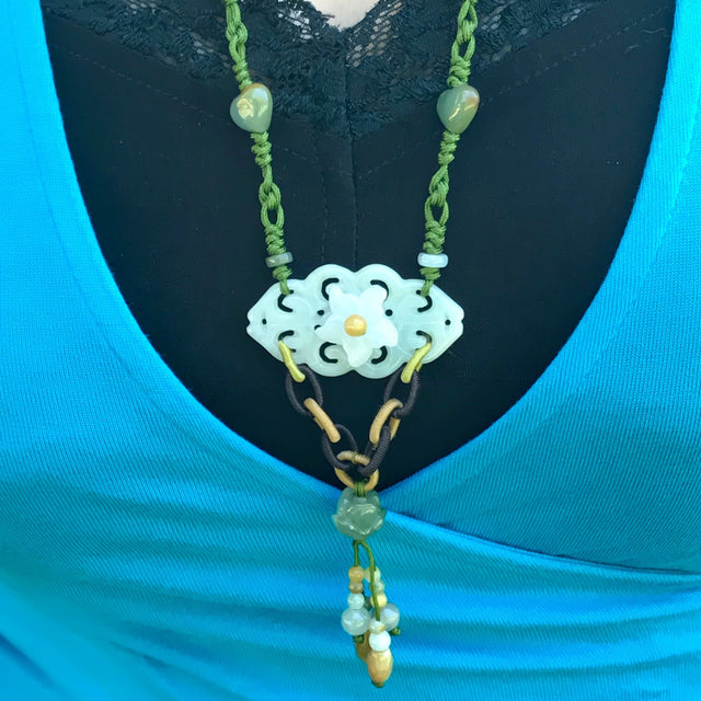 Anniversary Gift Infinity Stone Jewellery for Her Jade Brings Peace and Abundance While Infinity Sign Brings Everlasting Connection
