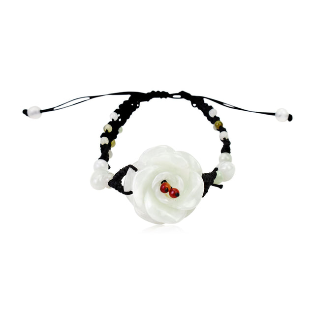 Artisan rose bracelet an ideal for anniversaries and engagements gift