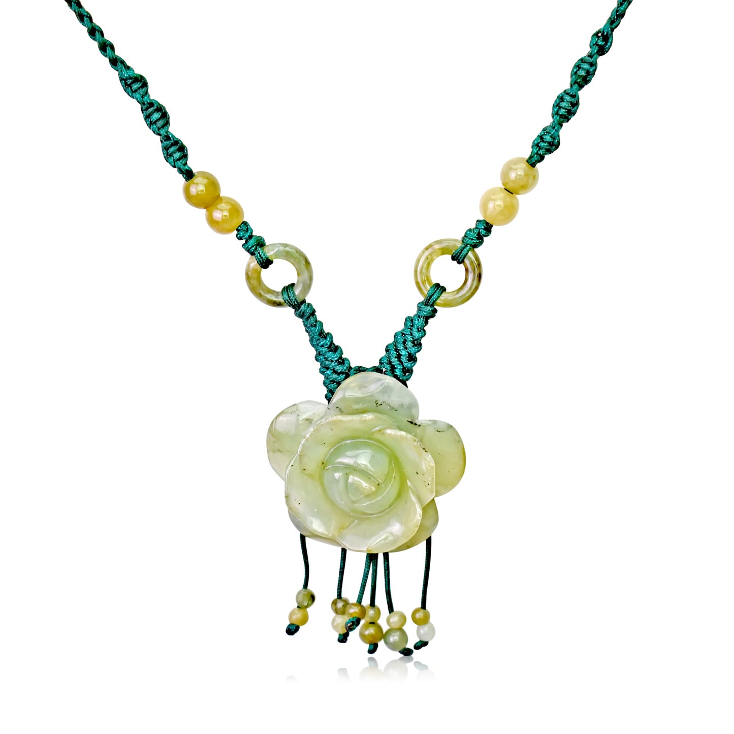 Beautiful necklace rose and pendant for a thoughtful Mother's Day gift