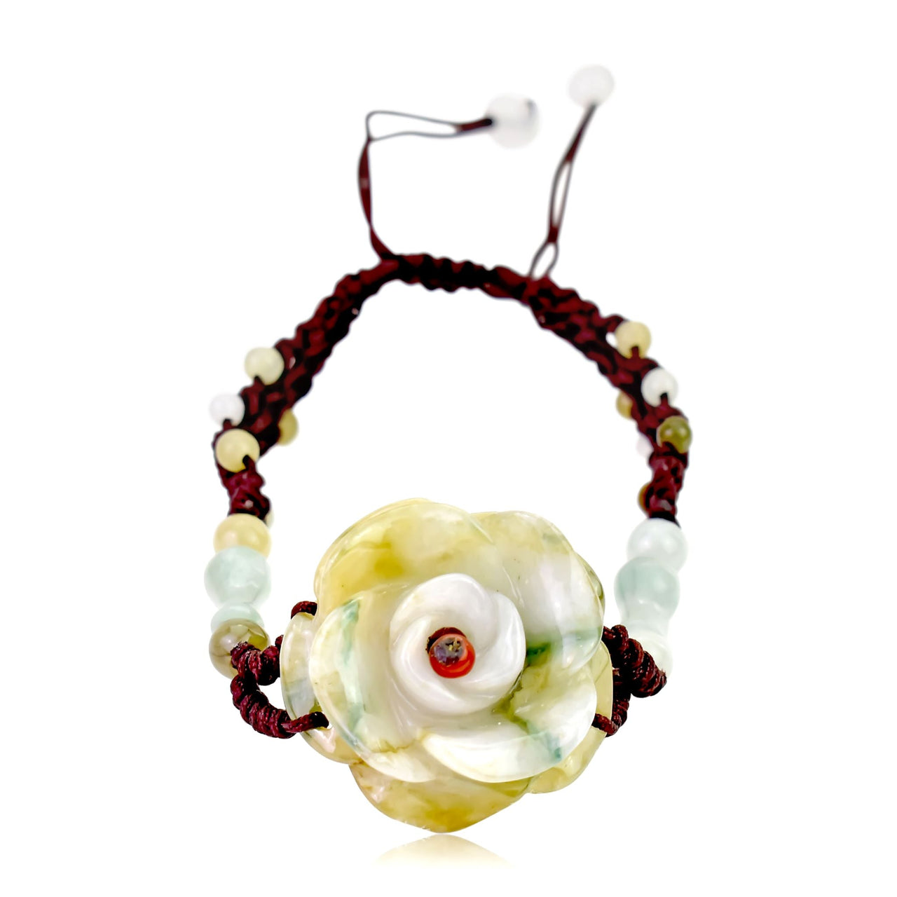 Beautiful rose flower charm bracelet for Mother's Day joy