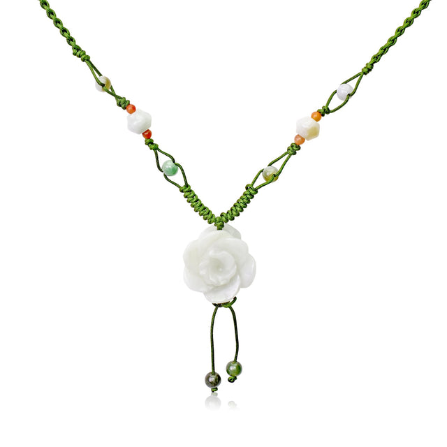 Begonia Real Flower Necklace for Women Valentine’s Day Gift Soft In Design, Strong In Meaning—Perfect for Someone Special