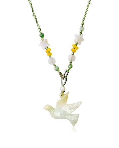Bird Pendant Necklace Birthdays Gift or Romantic Celebrations Where Healing Meets Hope an Uplifting Gift of Light and Love