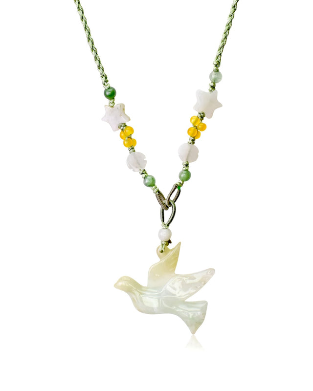 Bird Pendant Necklace Birthdays Gift or Romantic Celebrations Where Healing Meets Hope an Uplifting Gift of Light and Love