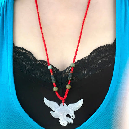 Bold Necklace with Eagle a Big Eagle Chain Jewelry for Men, Meaningful Gift for Anniversaries or Holidays