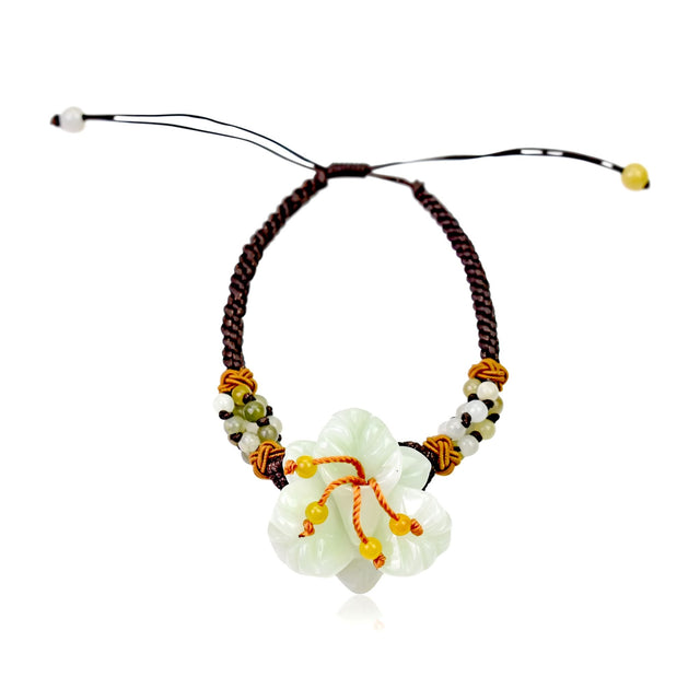 Breathtaking Iris Bracelet Handmade Jewelry