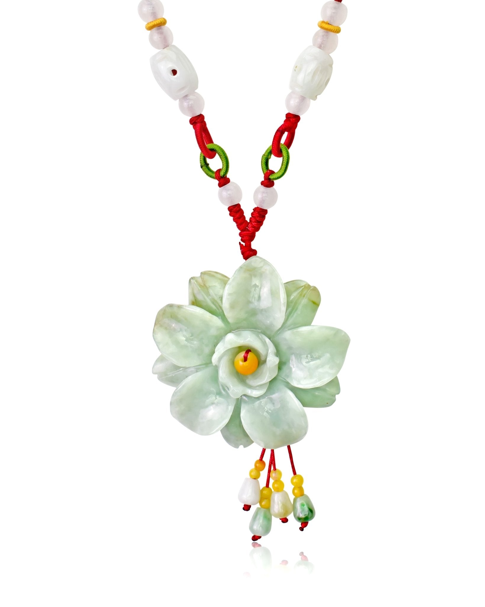Camellia Flower Pendant Flower Necklace for a Lasting Gift 