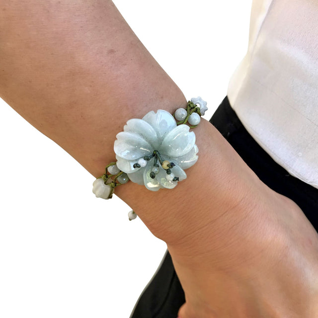 Cherry blossom flower a handcrafted gift for women filled with serenity and protection