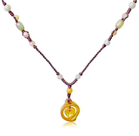 Cute Heart Necklace Filled with Love a Romantic Jade Necklace Perfect for Valentine’s Day