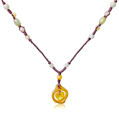 Cute Heart Necklace Filled with Love a Romantic Jade Necklace Perfect for Valentine’s Day