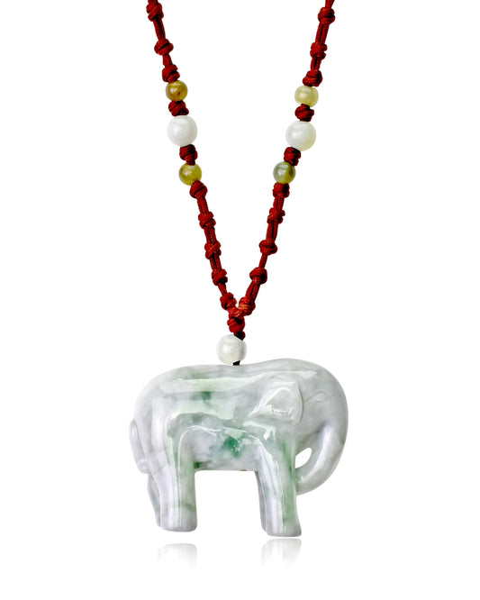 Noble and Stylish: Hand Carved Elephant Necklaces