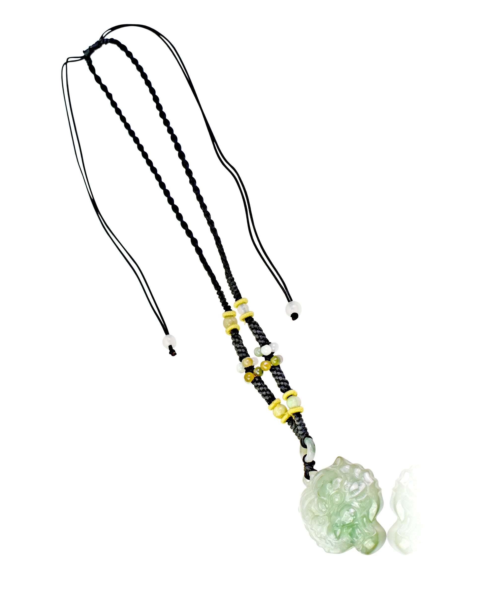 Make a Bold Statement with a Tiger Face Jade Necklace