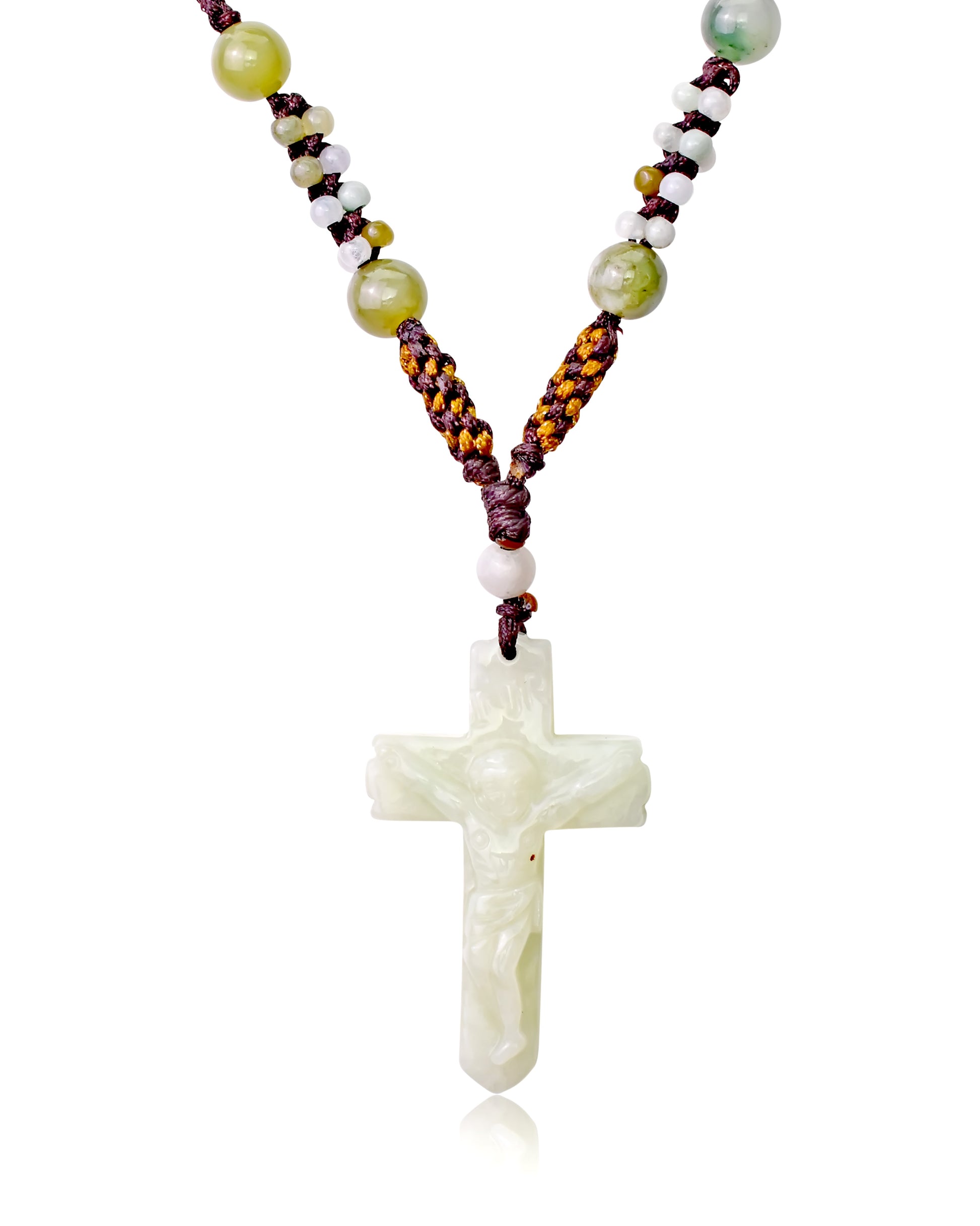 Make a Lasting Impression with the Cross Jade Necklace