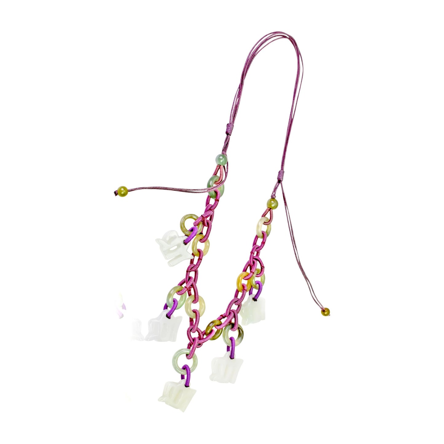 Stand Out from the Crowd with a Virgo Pendent Necklace made with Lavender Cord