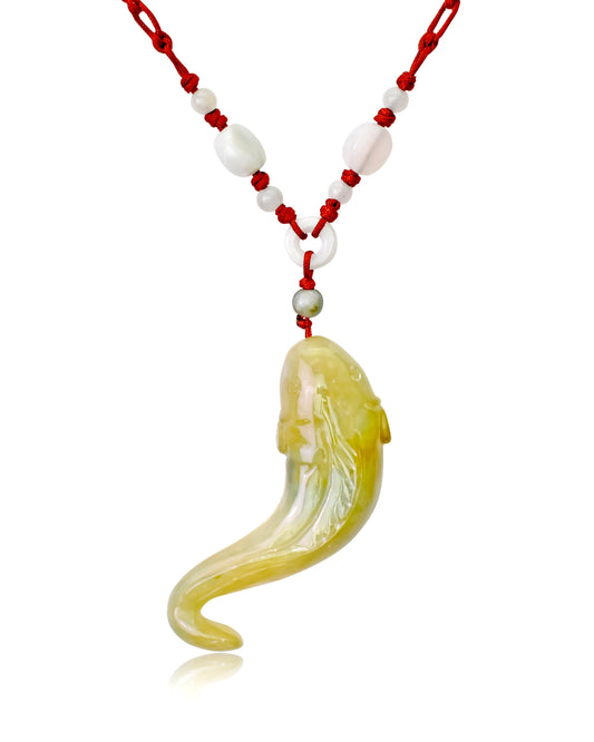 Dare to Be Different with Atlantic Shark Jade Necklace