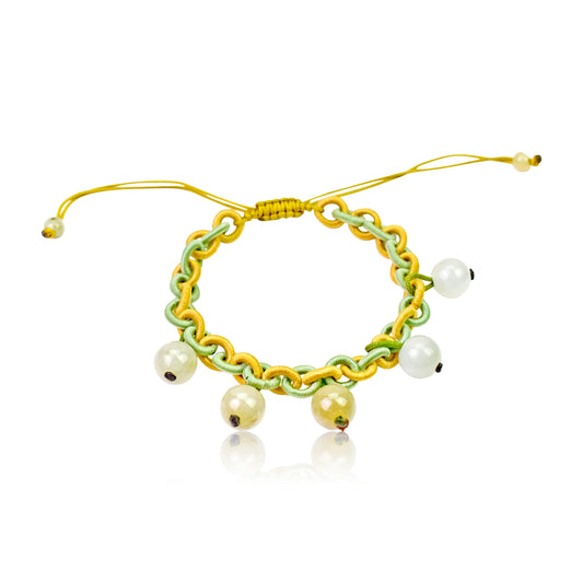 Look Vibrant and Earthy with a Beads Jade Bracelet