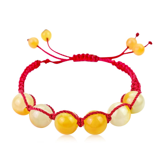 Brighten Up Any Outfit with a Colorful Jade Bracelet
