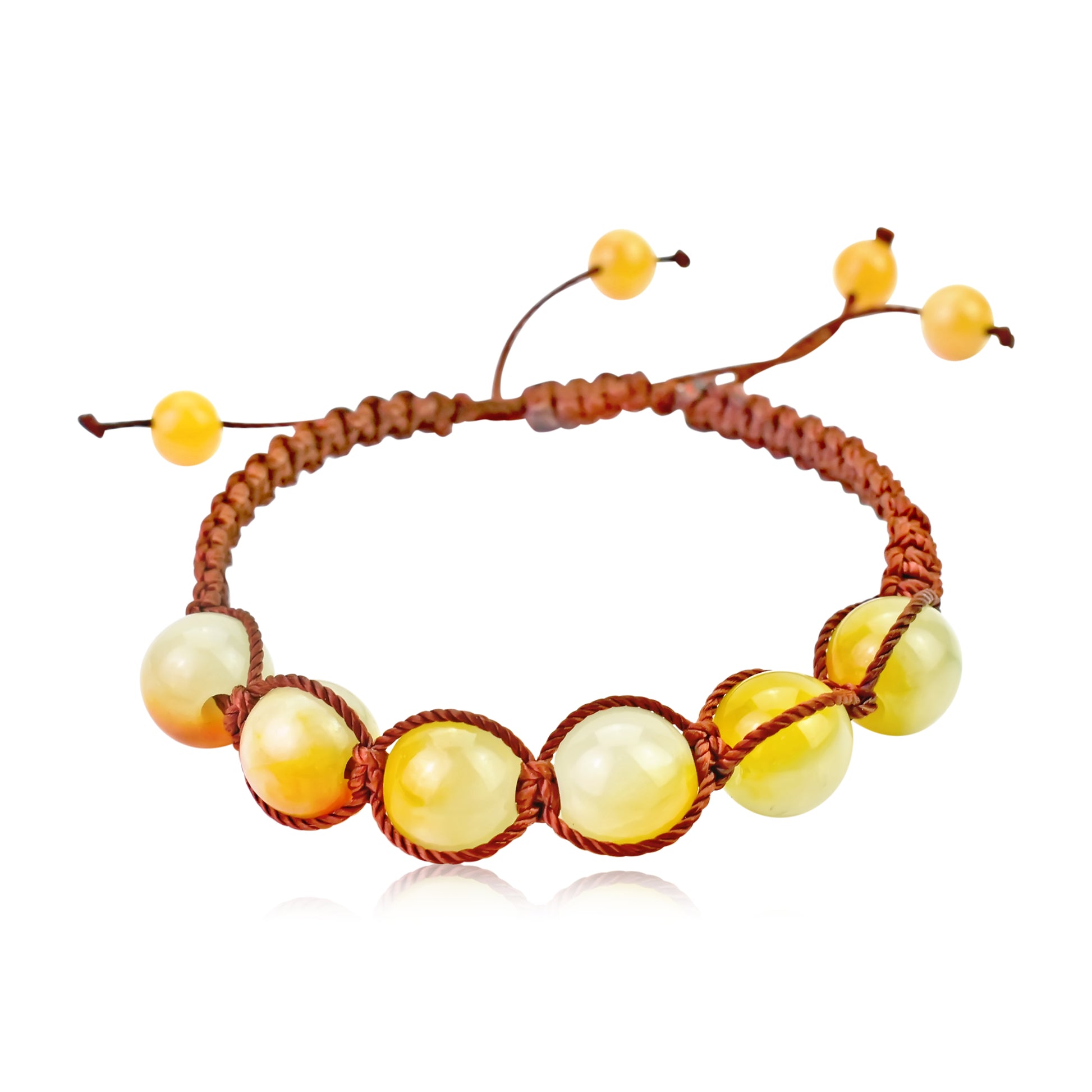 Brighten Up Any Outfit with a Colorful Jade Bracelet