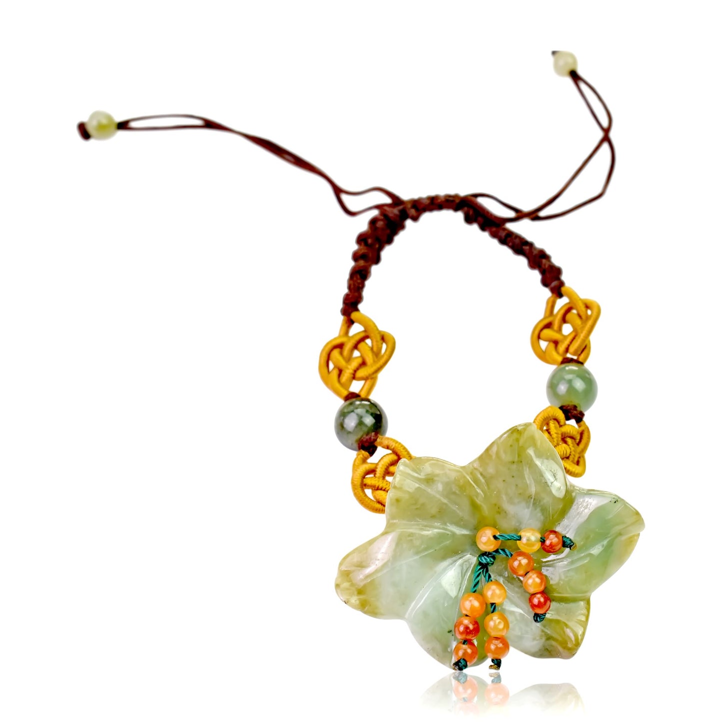 Be Bold yet Beautiful with the Petunia Flower Jade Bracelet