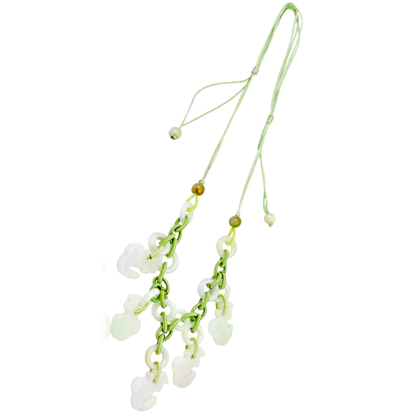 Get the Perfect Gift for the Hardworking Capricorn: Jade Necklace made with Sea Green Cord