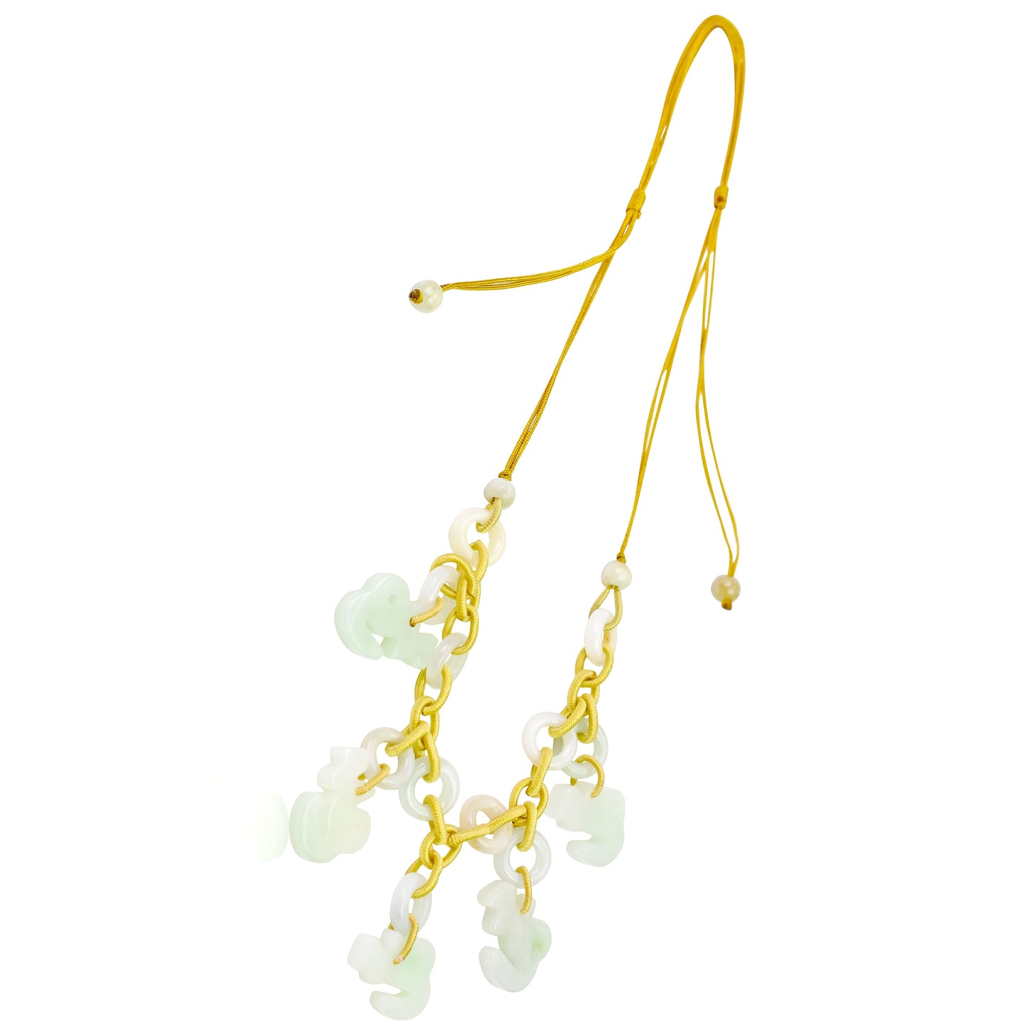 Get the Perfect Gift for the Hardworking Capricorn: Jade Necklace made with Yellow Cord