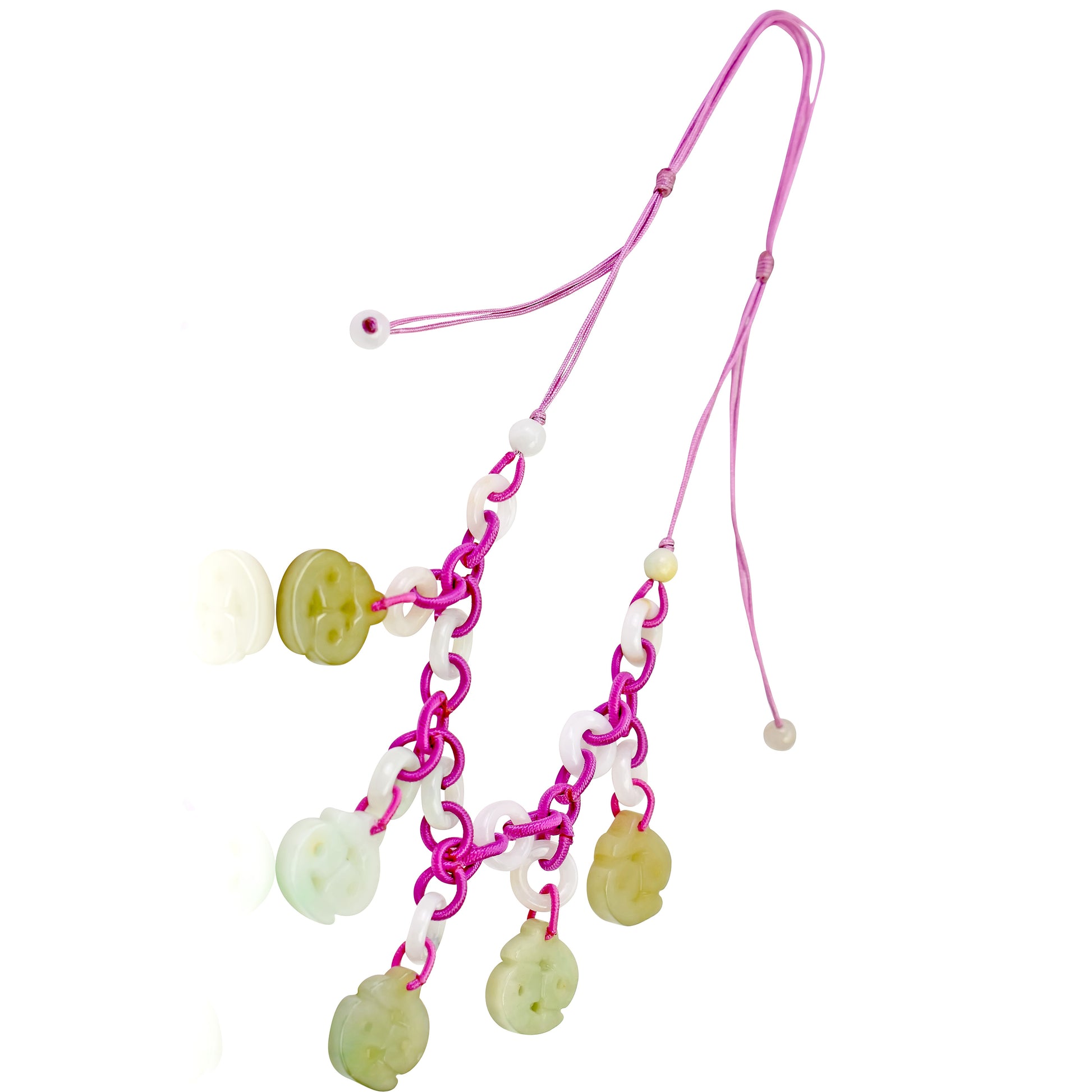 Discover Your Meaningful Side with Cancer Zodiac Jade Pendant Necklace made with Purple Cord