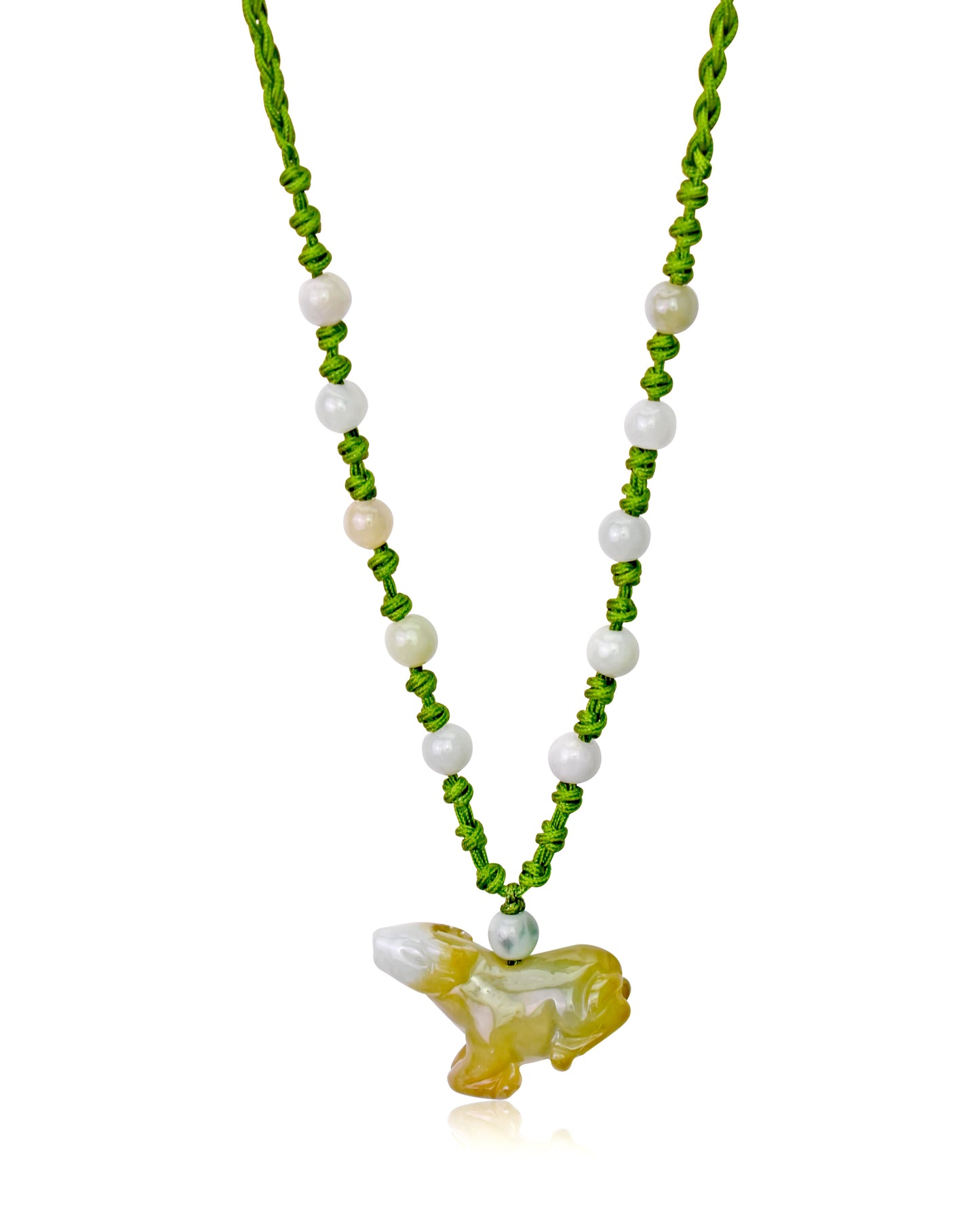 A Unique and Personal Gift: Ox Zodiac Handmade Jade Necklace