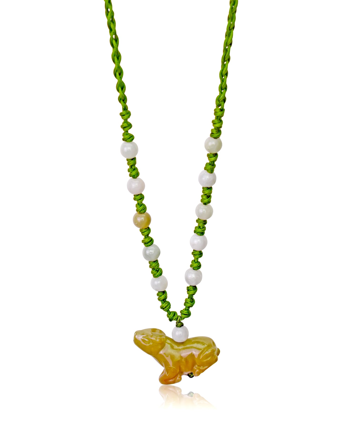 A Unique and Personal Gift: Ox Zodiac Handmade Jade Necklace