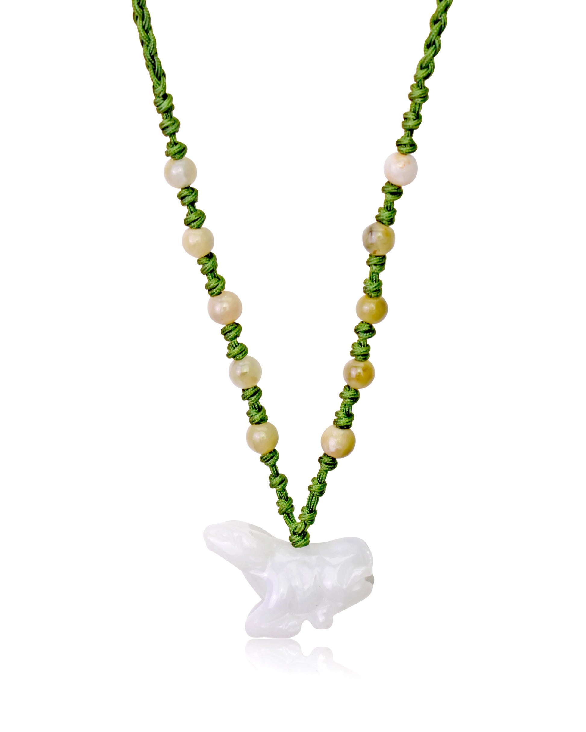 A Unique and Personal Gift: Ox Zodiac Handmade Jade Necklace