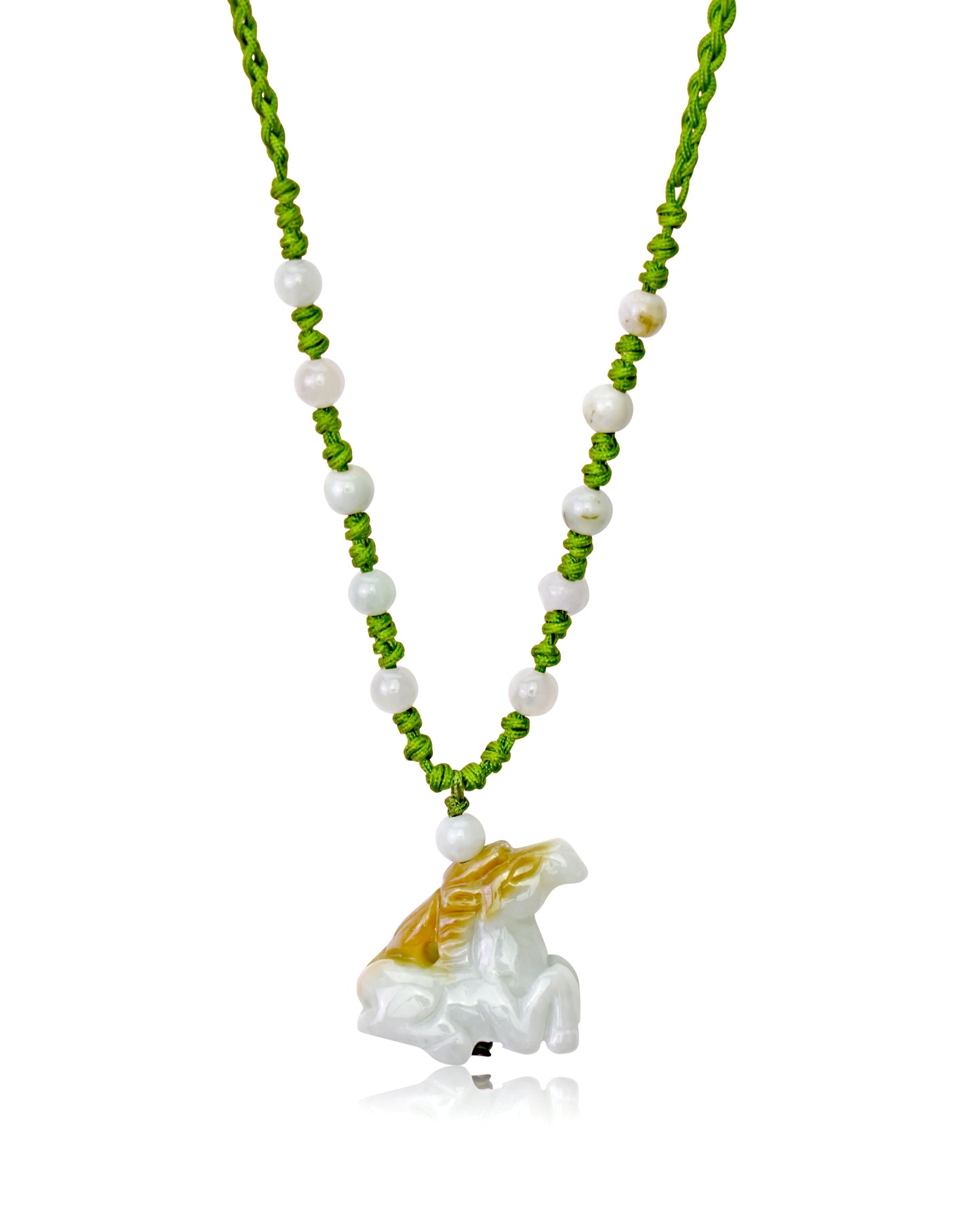 A Unique and Personal Gift: Horse Chinese Zodiac Jade Necklace