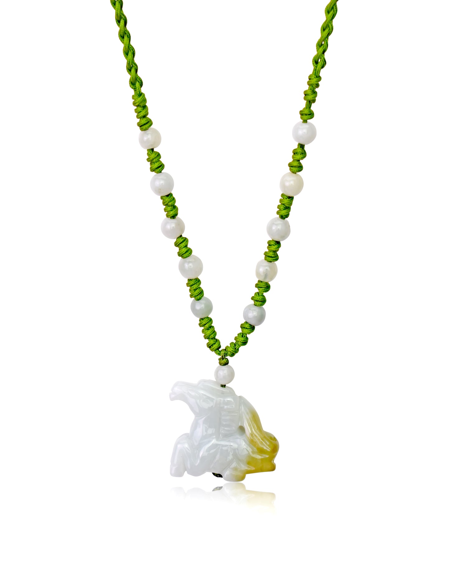 A Unique and Personal Gift: Horse Chinese Zodiac Jade Necklace