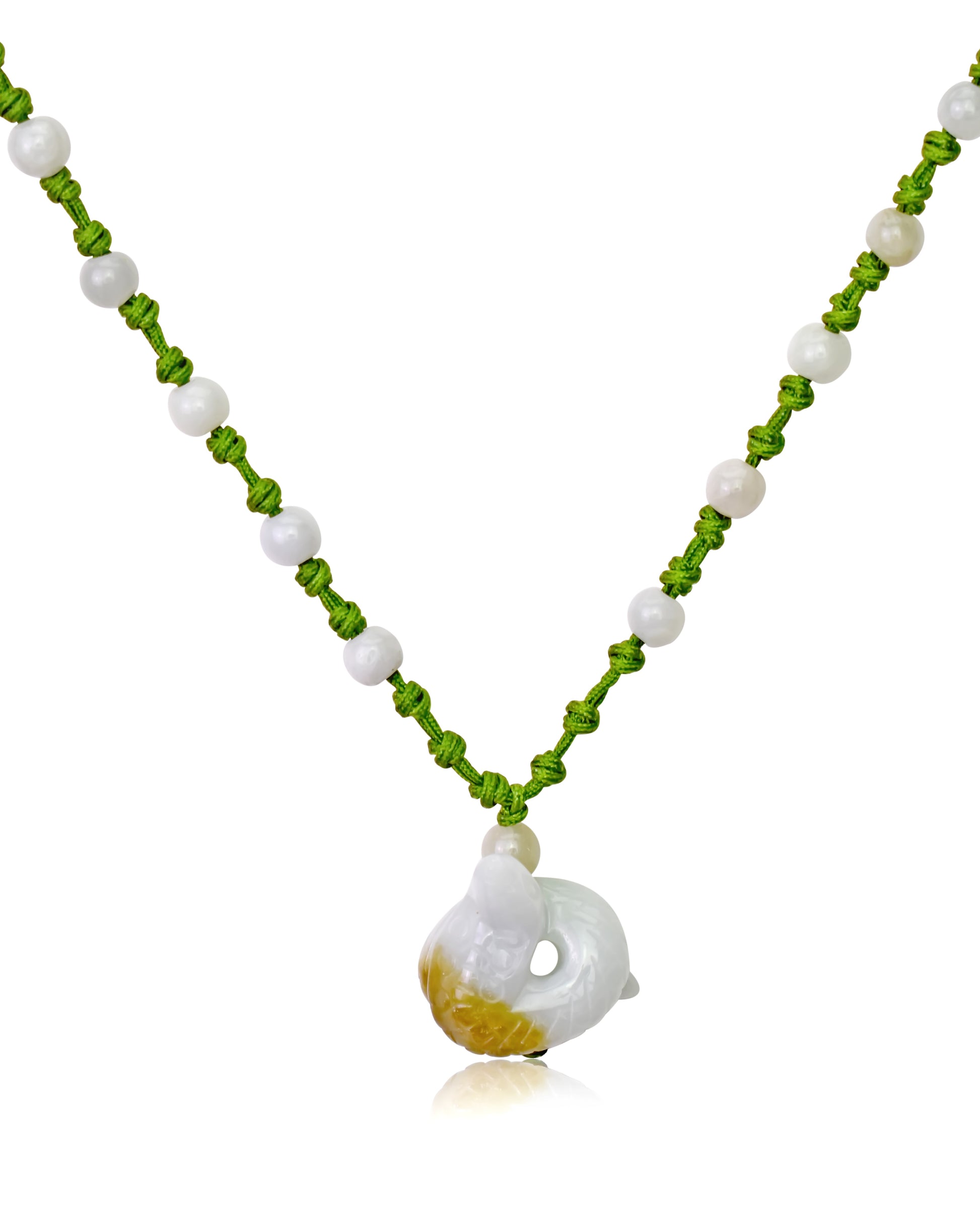 A Unique and Personal Gift: Snake Chinese Zodiac Handmade Jade Necklace
