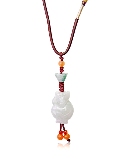 Stand Out with a Unique Monkey Jade Pendant Necklace