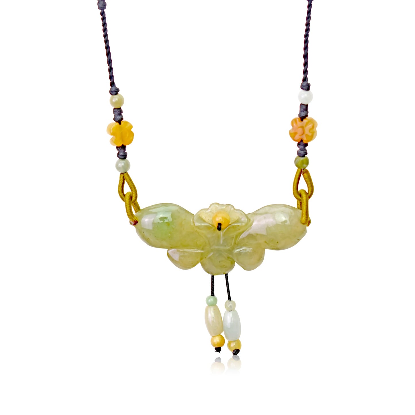 Delicate orchid butterfly jewelry for life’s sweet moments Orchid pendant for her – a gift that speaks from the heart