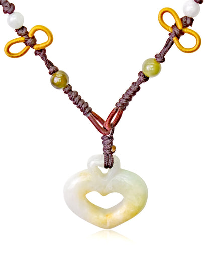 Designer heart necklace for women – handcrafted with intention for Valentine's Day gifting 
