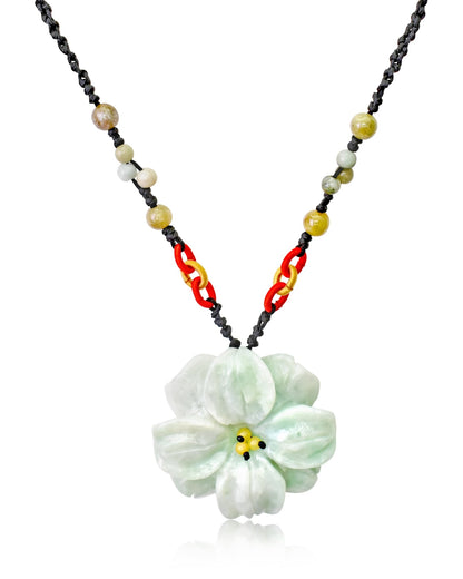 Dogwood flower for women a meaningful necklace a lasting gift for Mother's Day or Valentine’s Day 