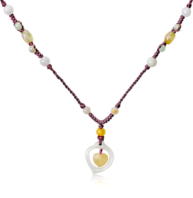 Double Heart Pendant Necklace for Women 2 Hearts Necklace for Anniversaries 