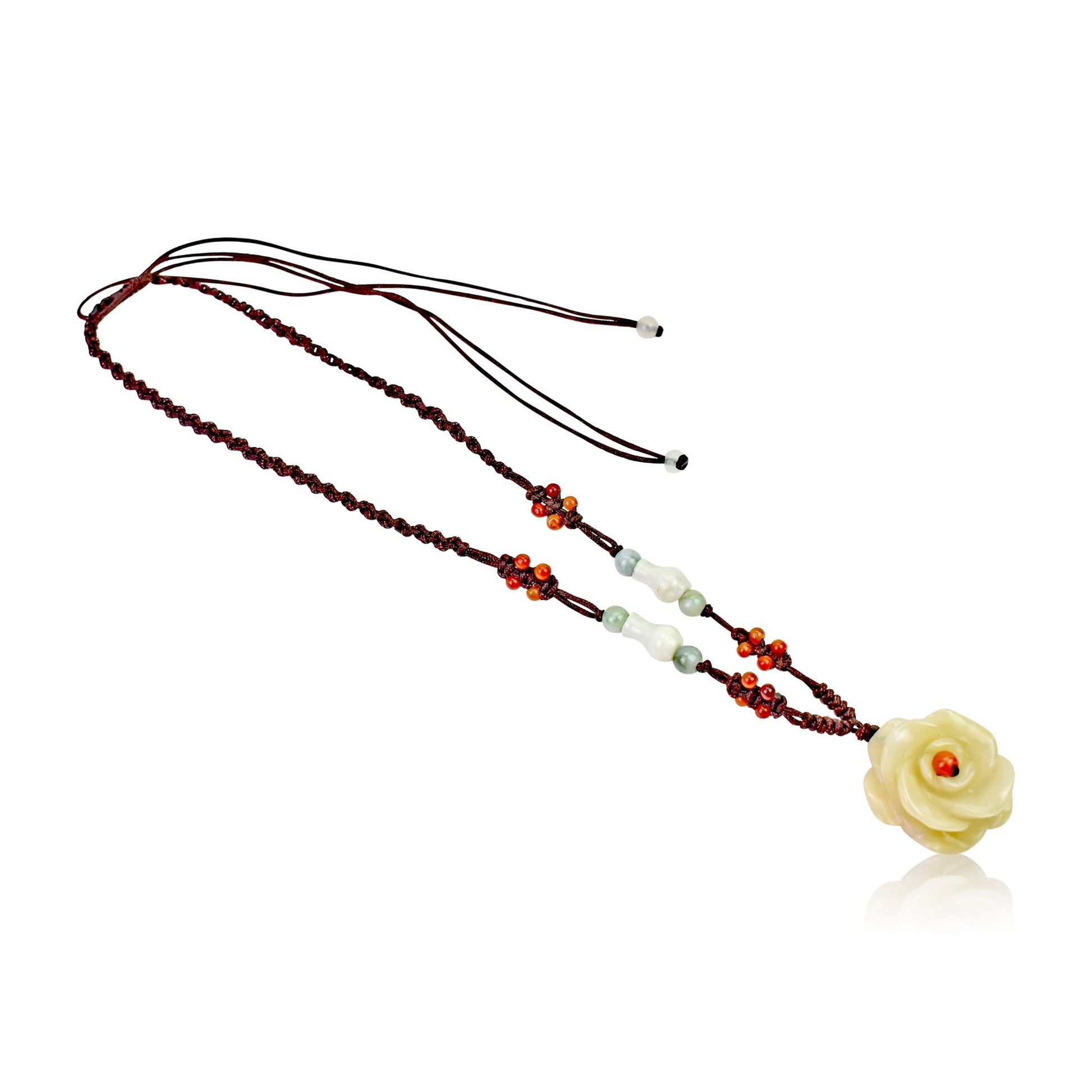 Elegant pendant rose floral flower jewellery for meaningful gifting moments