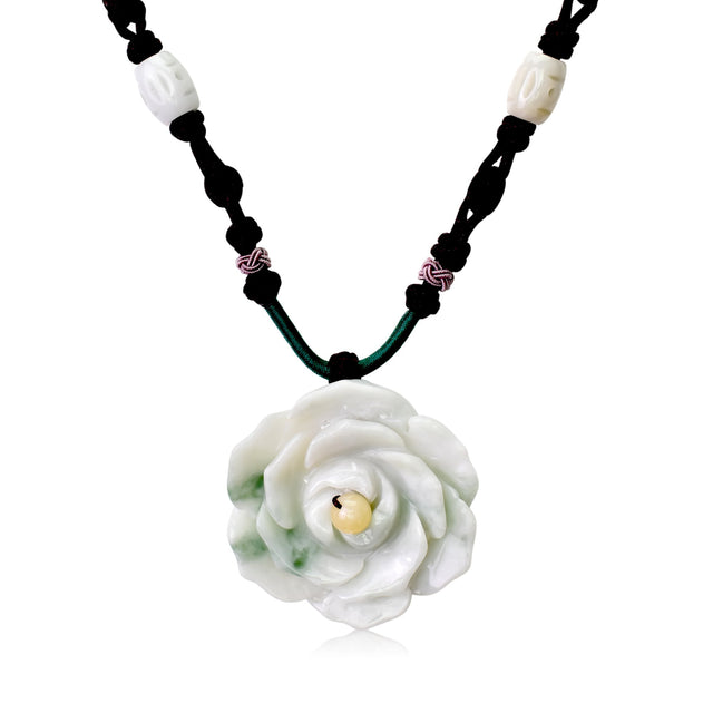 Eternal rose with necklace that captures everlasting emotion