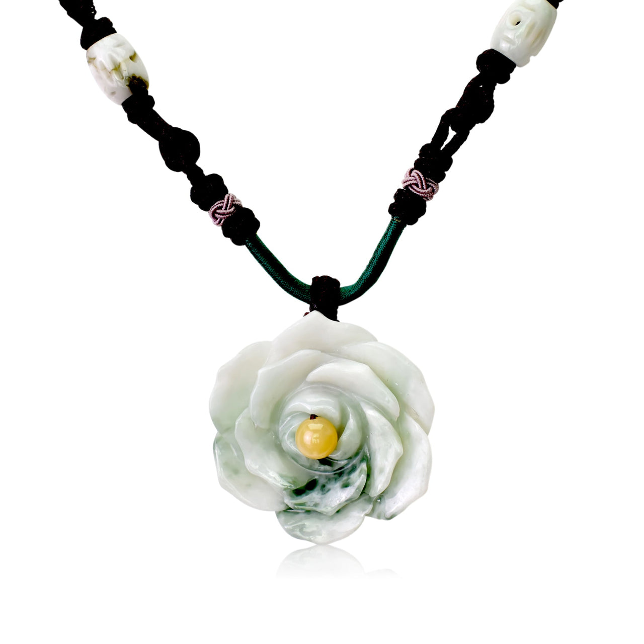 Eternal rose with necklace that speaks timeless devotion