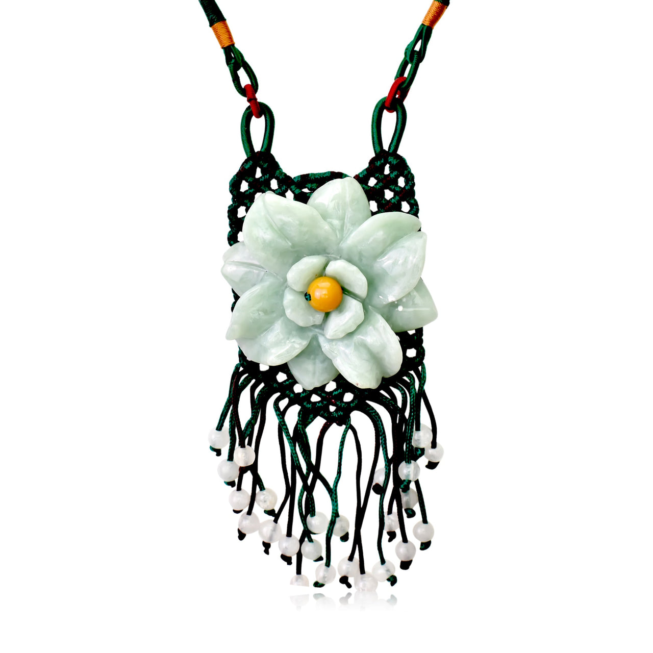 Eustomas a Vintage floral necklace for women a perfect holiday or Mother's Day gift for a touch of grace and love