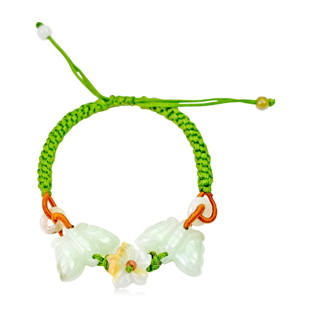 Exquisite charm bracelet with butterfly for a sentimental gift