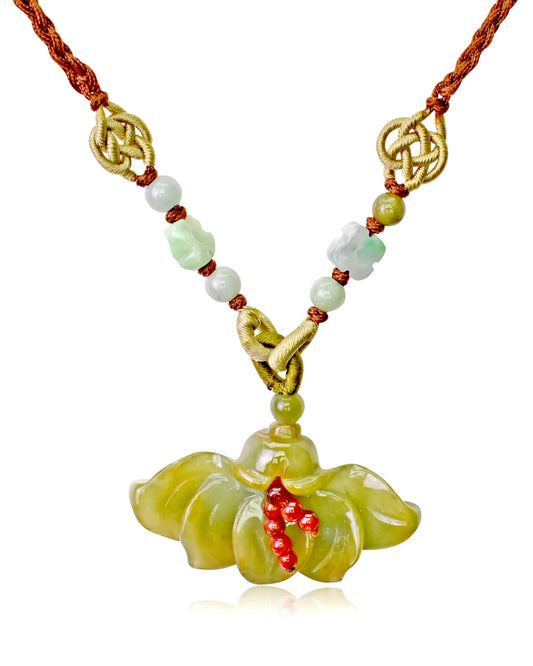 Fairy Fan Flower a Necklace Floral For Women Handcrafted Necklace 