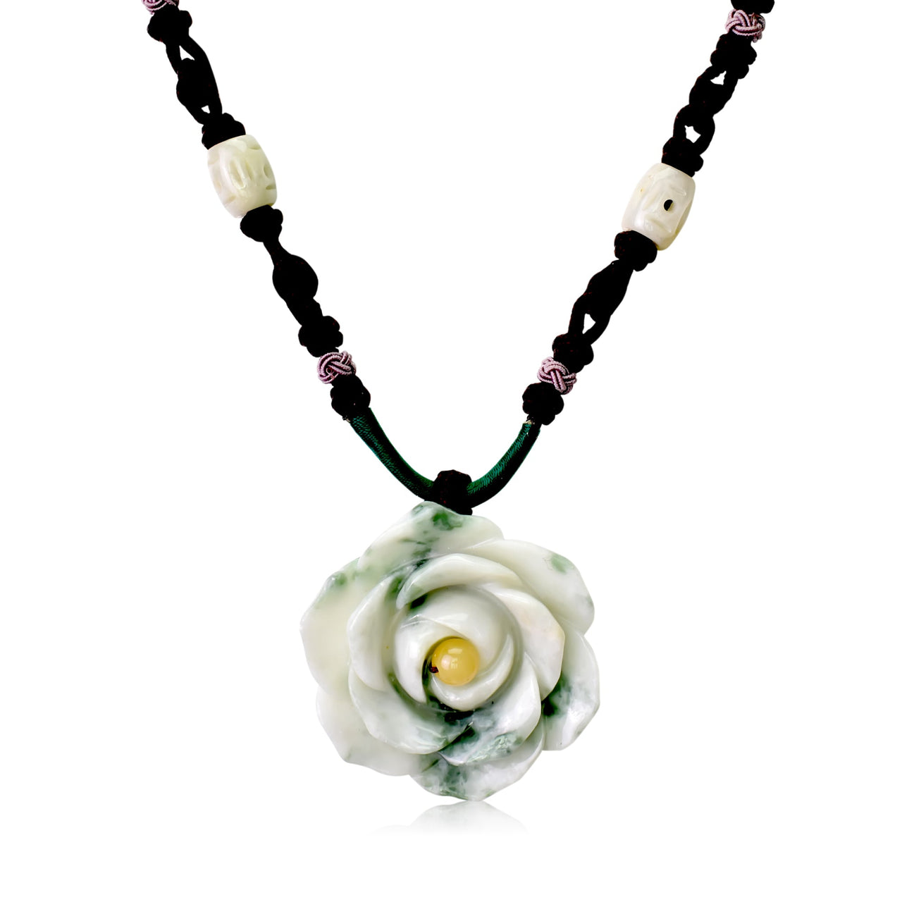 Fairy tale enchanted rose necklace for special women in your life